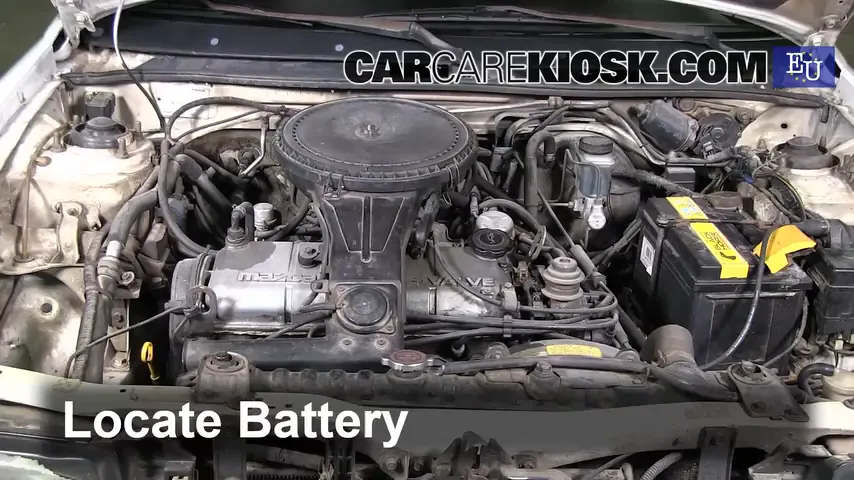 1991 Mazda 323 BG-series 1.3L 4 Cyl. Battery